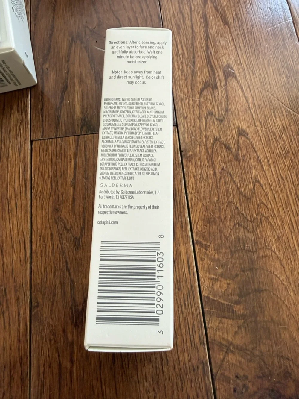 *NIB 1oz Cetaphil* Healthy Radiance Antioxidant-C Serum — Pink